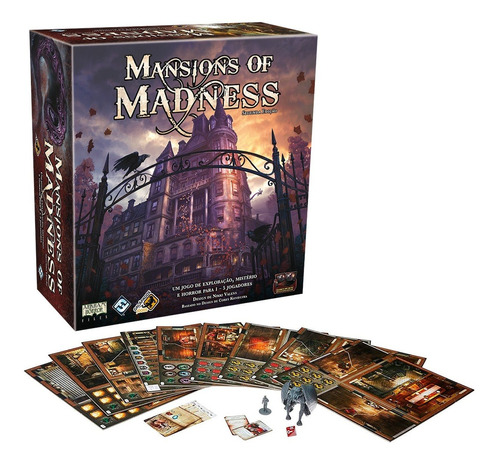 Mansions Of Madness Jogo Tabuleiro 2 Ed Galápagos Portugues