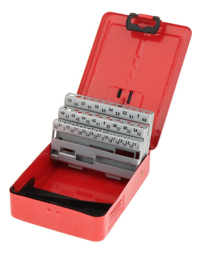Caja De Almacenamiento Para Brocas Giratorias, 60 Ranuras