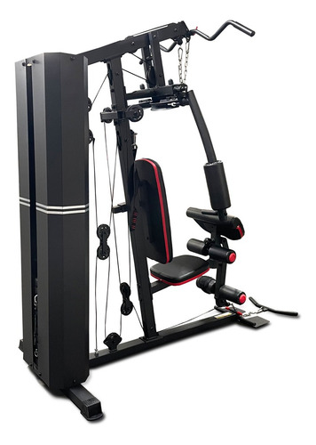 Multigym C/banco Scott Ranbak 607 C/68 Kg Reforzado C/cuota Negro Negro