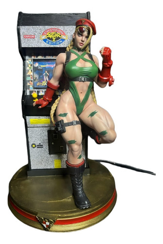 Cammy Arcade Estatueta 33 Cm Altura