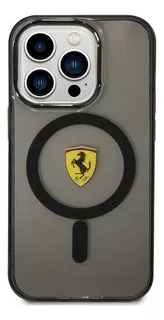 Funda Protector Ferrari Para iPhone 15 Pro Humo Magsafe