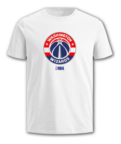 Playera Modelo Nba Washington Wizards Sublimada