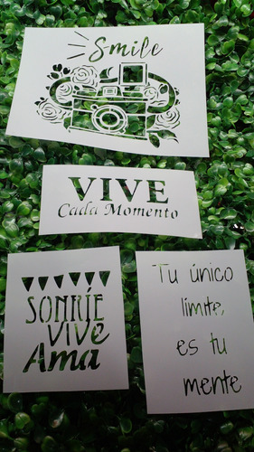 Stencil Frases X4 U