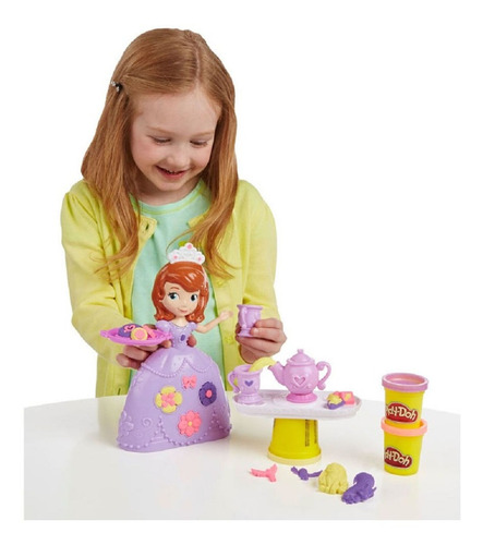 Massinha Play-doh Hora Do Chá Da Princesa Sofia - Hasbro