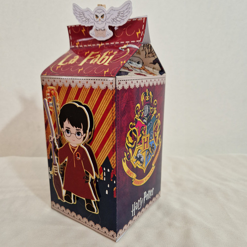 Caja Milk 3d Milkbox - Harry Potter