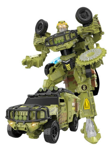 Robot Armable Transformable En Vehículo Tipo Transformers