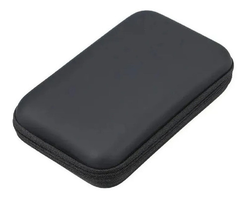 Imagen 3 de 7 de Estuche Protector Disco Duro Externo Semi Rigido Negro