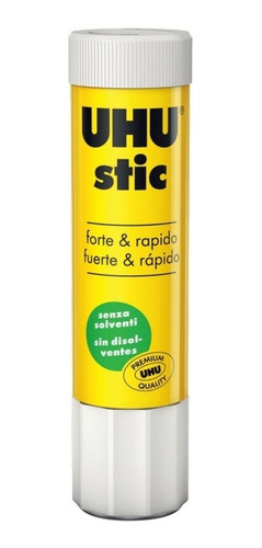 Uhu Stic 21 Gms Pegamento En Barra Adhesiva Pack X12 U.