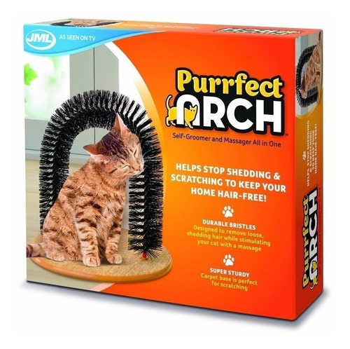 Arco Rascador Para Gatos Cerdas Plasticas Purrfect Arch