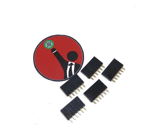 Kit Pin Header 6 Pines Hembra Arduino