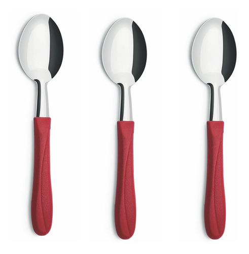 Simonaggio Set Cucharas Para Postre X3 Pratika Febo