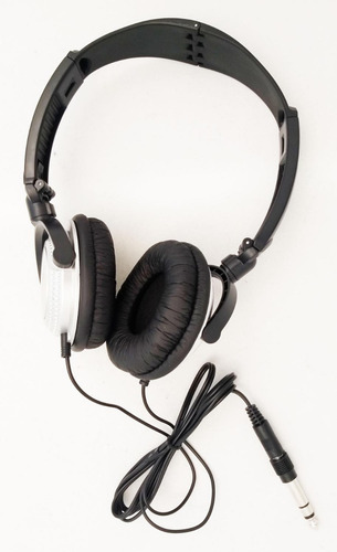Imagem 3 de 6 de Headphone Ouvido Vokal Vh40 Silver C/ Plug P10 Profissional