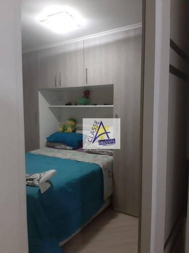 Imagem 12 de 14 de Apartamento Com 2 Dormitórios À Venda, 48 M² Por R$ 230.000 - Parque São Vicente - Mauá/sp - Ap0776
