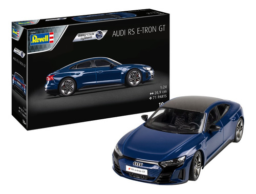 Kit Revell Easy-click Audi Rs E-tron Gt 1/24 71 Peças 07698