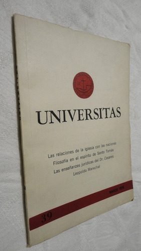 Revista Universitas - Nro 39 Marzo 1976