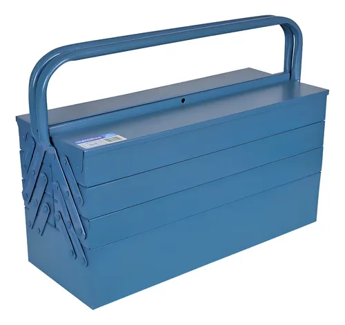 Caixa De Ferramentas Com 7 Gavetas Azul Marcon