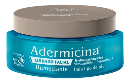 Adermicina Cuidado Facial Humectante Día/noche 90gr Pack X3
