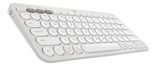 Kit 2x Teclado Bluetooth Logitech K380s Pebble Key 2 Branco