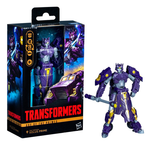 Transformers Age Of The Primes The Thirteen Solus Primeg1022