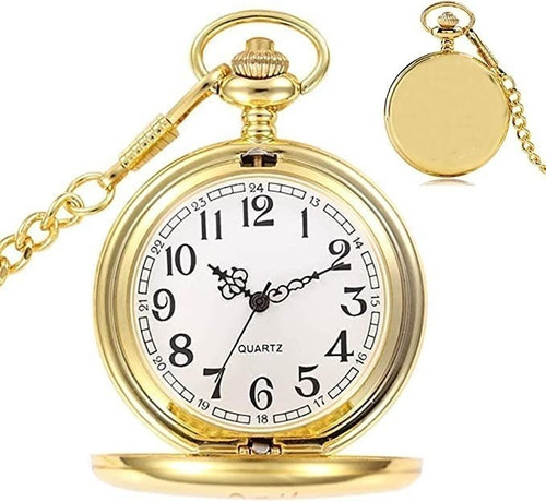 Reloj De Bolsillo Reloj De Bolsillo De Oro Vintage