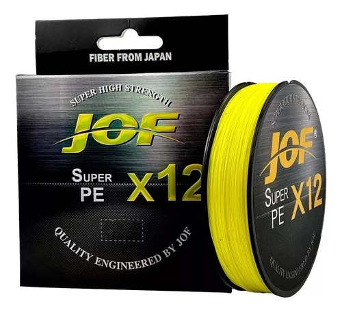 Hilo Multifilamento 0.28mm Jof X12 Hebras 100m Pesca Dep.