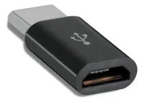 Comprar Adaptador Otg Usb Tipo C Macho A Micro Usb Hembra Color Negro
