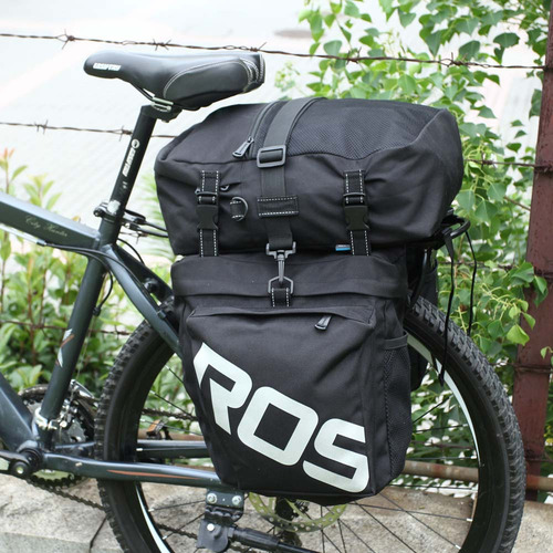 Alforja Multifunción Para Asiento Trasero Para Bicicleta Ros