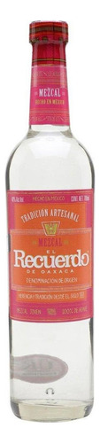 Pack De 4 Mezcal Recuerdo De Oaxaca Blanco Joven 750 Ml