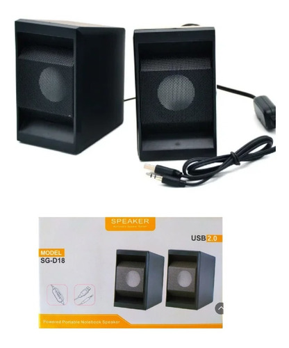 Altavoces Parlantes Pc Computador Stereo Portatil Automovil