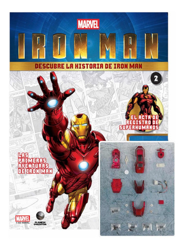 Iron Man Planeta Diagostini Fascículo 2