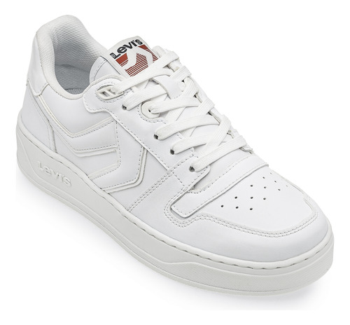 Tenis Levi's Para Dama Glide 2l D L1125123 S Blanco
