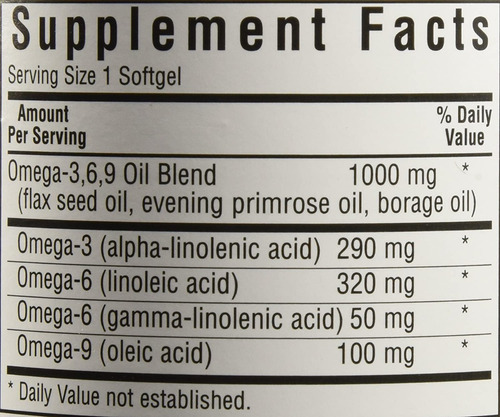 Imagem 5 de 5 de Ômega 3-6-9 Bluebonnet 1000 Mg 90 Softgels Importado