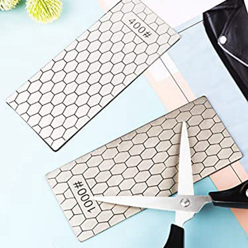 4 Peças De Pedra De Afiar De Diamante, Whetstone Honeycomb S