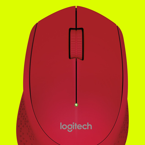 Mouse Inalambrico Logitech M280 Rojo