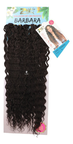 Combo 2 trenzas de ganchillo afro para cabello rizado orgánico, color marrón medio, color 4
