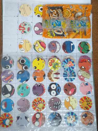 Colección Completa - Tazos Pokemon 2000 - Picks Pokemon (Usado)