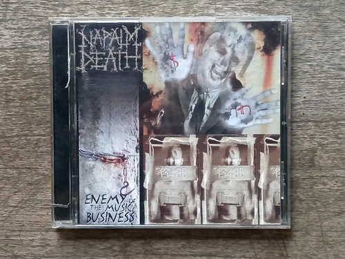 Cd Napalm Death - Enemy Of The Music Business (2000) Usa R10