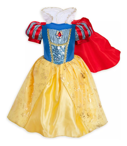 Blanca Nieves Snow White Disfraz Talla 7-8 Disney Store