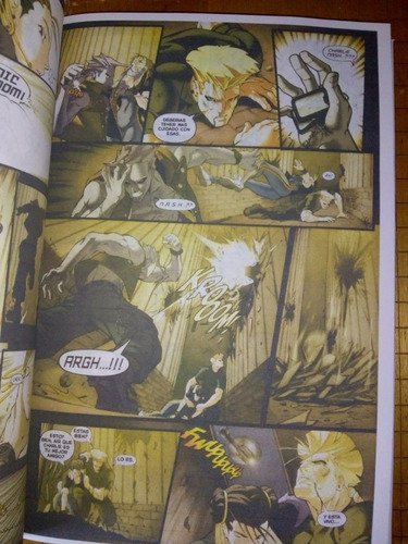 Comic Street Fighters Español 14 Comics Pasta Dura