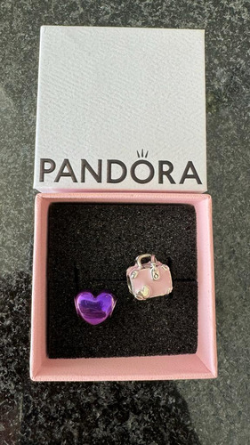 Kit Pandora Original Pulsera Y 2 Charms Dijes 50% Descuento