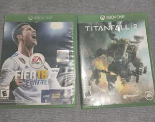 Dos Videojuegos De Xbox One (fifa 18 Y Titanfall 2)