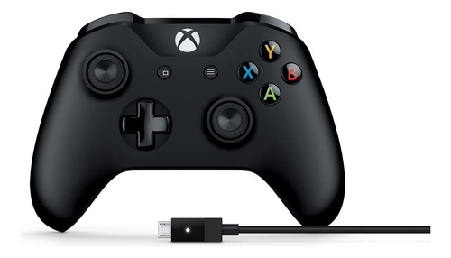 Control Xbox Microsoft 4n6-00001 + Cable Usb Para Windows