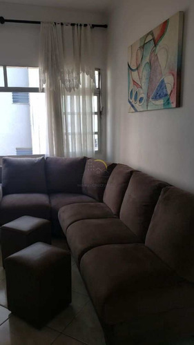 Imagem 2 de 18 de Apartamento Com 2 Dorms, Itararé, São Vicente - R$ 240 Mil, Cod: 3077 - V3077