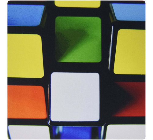 Mouse Pad Imagen Cubo Rubik 8 X 8 Pulgadas
