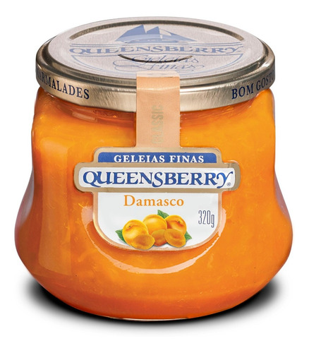 Pote Geleia Queensberry Classic Damasco