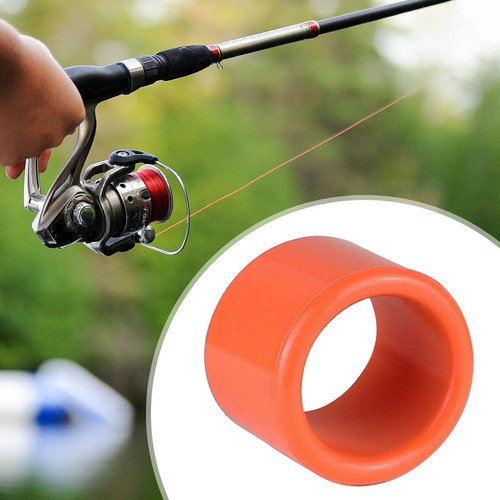 Pólo Rack Inserção Protetor Vara De Pesca Tubo Laranja