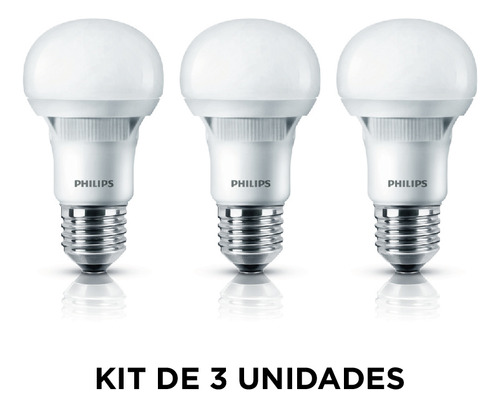 Lámpara Led Essential, E27, 9w, Fría - Philips L27065