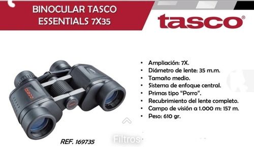 Binocular Tasco Essentials 7x35