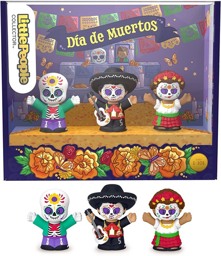 Figuras De Acción Fisher-price Little People  Día De Muertos