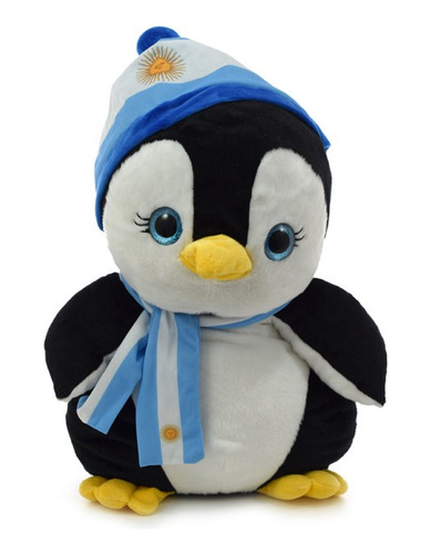 Peluche Pingüino Argentino 45cm- Orig. Phi Phi Toys 